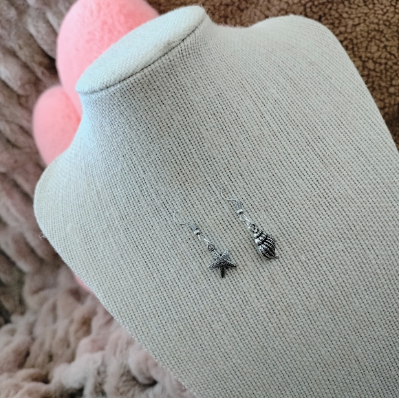 A BEACH STYLE EARRINGS. - Picture 3 of 4